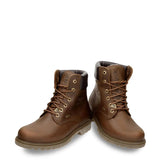 03 GTX C1 – Wasserdichte Herren-Ankle-Boots aus Leder in Rindenbraun
