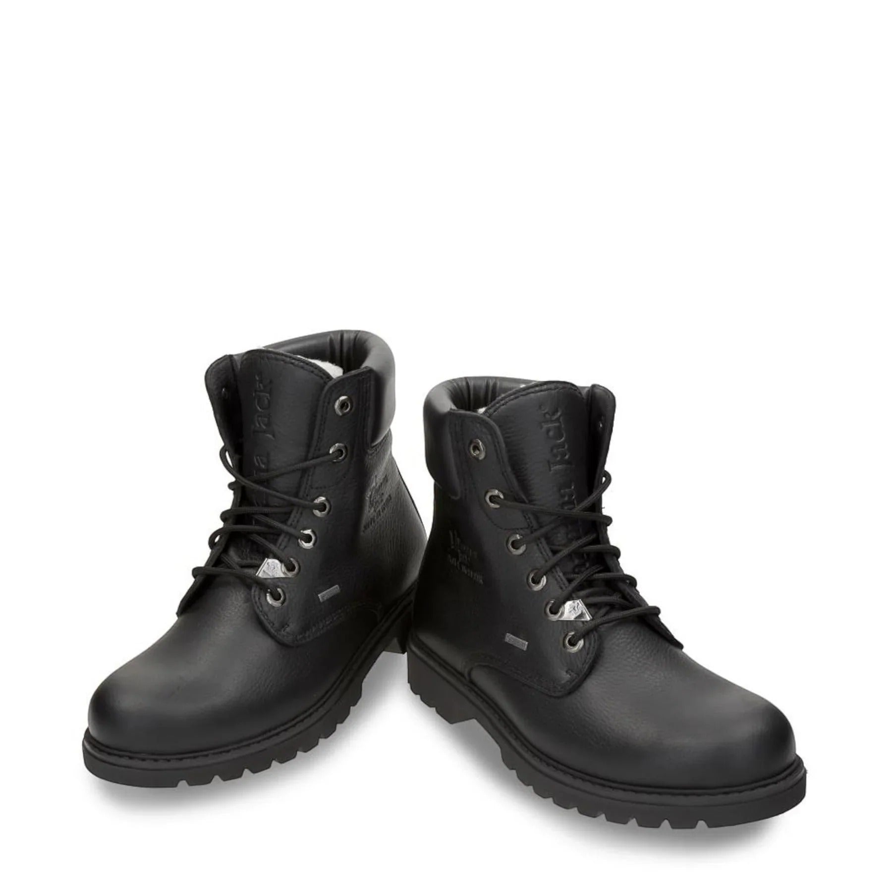 03 GTX C2 – Schwarze, wasserdichte Herren-Ankle-Boots aus Leder