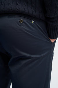 Mario - Klassische Sommerhose für Herren in Marineblau