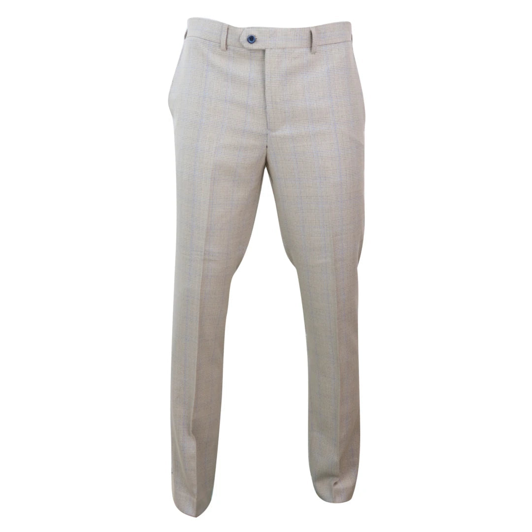 Herrenhose aus transparentem Tweed