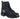 Mens Black Rugged PU Leather Boots