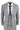 Men's Grey 3 Piece Wool Suit