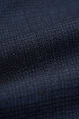 Caridi - Herren-Tweed-Weste in Marineblau