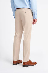 Miami - Beige Hochzeitshose für Herren