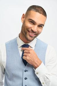 Miami - Hellblaue Sommerweste für Herren