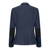 TPW52 - Damenanzug in Marineblau, 3-teilig, Prince-of-Wales-Karo