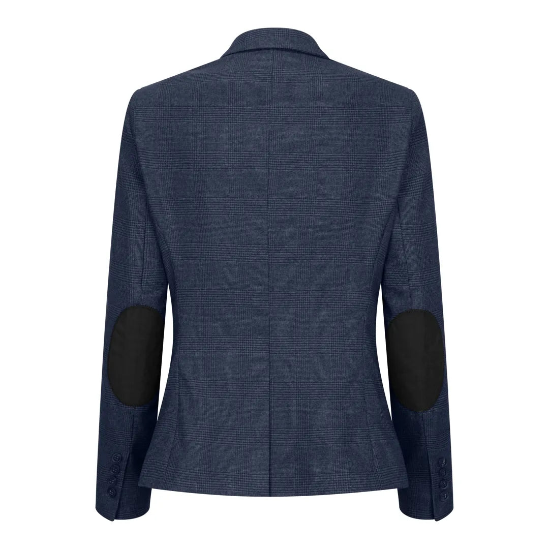 TPW52 - Damenanzug in Marineblau, 3-teilig, Prince-of-Wales-Karo