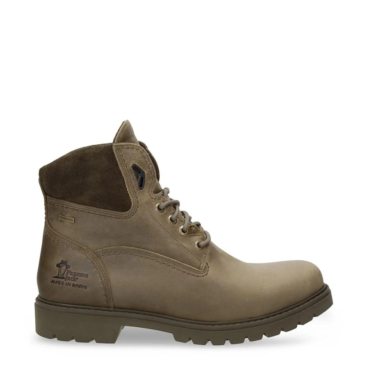 Amur GTX C32 – Wasserdichte Herren-Ankle-Boots aus Leder in Khaki