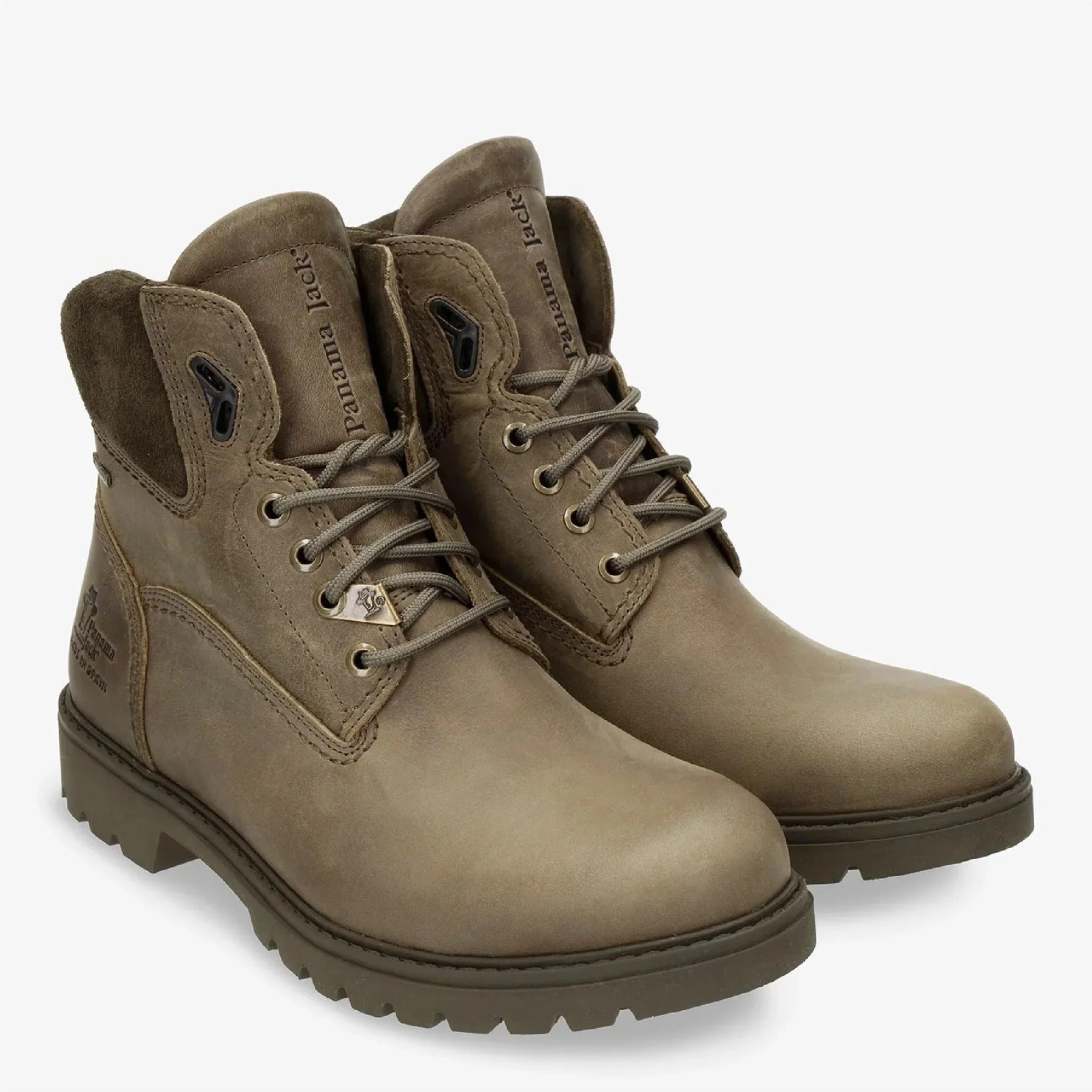 Amur GTX C32 – Wasserdichte Herren-Ankle-Boots aus Leder in Khaki