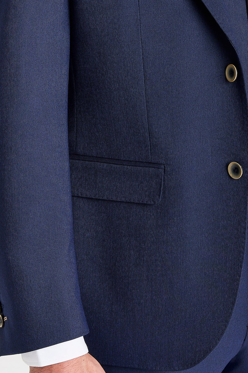 Belmont – Marineblauer 3-teiliger klassischer Hochzeitsanzug für Herren