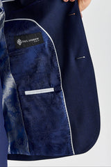 Belmont – Marineblauer 3-teiliger klassischer Hochzeitsanzug für Herren