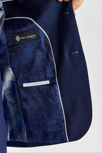 Belmont – Marineblauer 3-teiliger klassischer Hochzeitsanzug für Herren