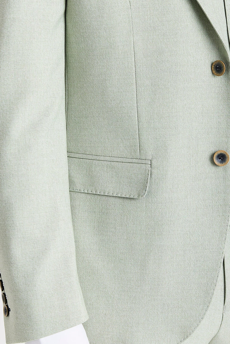 Belmont – Salbeigrüner Hochzeitsblazer für Herren