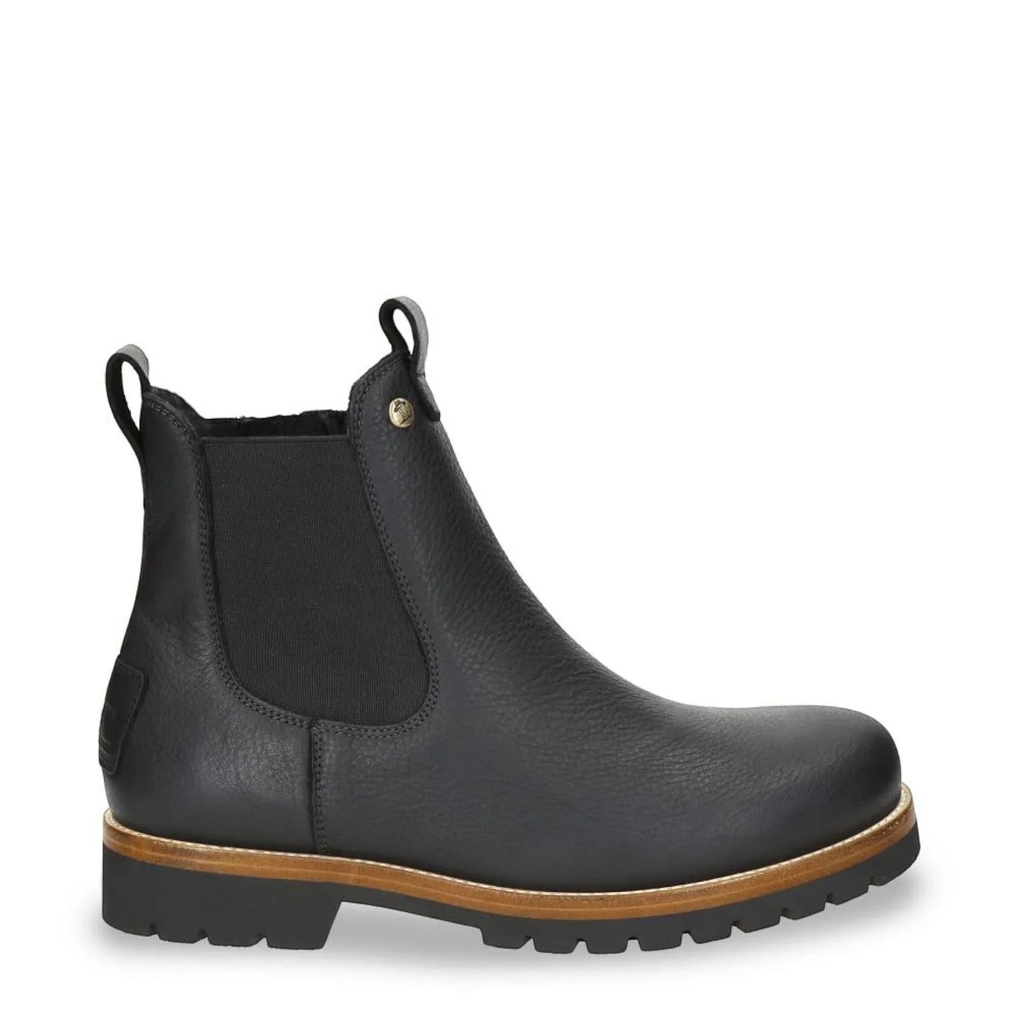 Beny Igloo C1 – Schwarze, wasserdichte Chelsea-Boots aus Leder für Herren