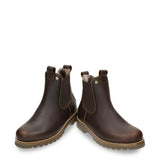 Beny Igloo C2 – Braune, wasserdichte Chelsea-Boots aus Leder für Herren
