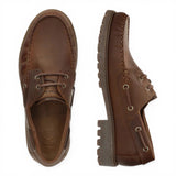 Boat C5 – Wasserdichte, braune Herren-Stiefeletten aus Leder, knöchelhoch