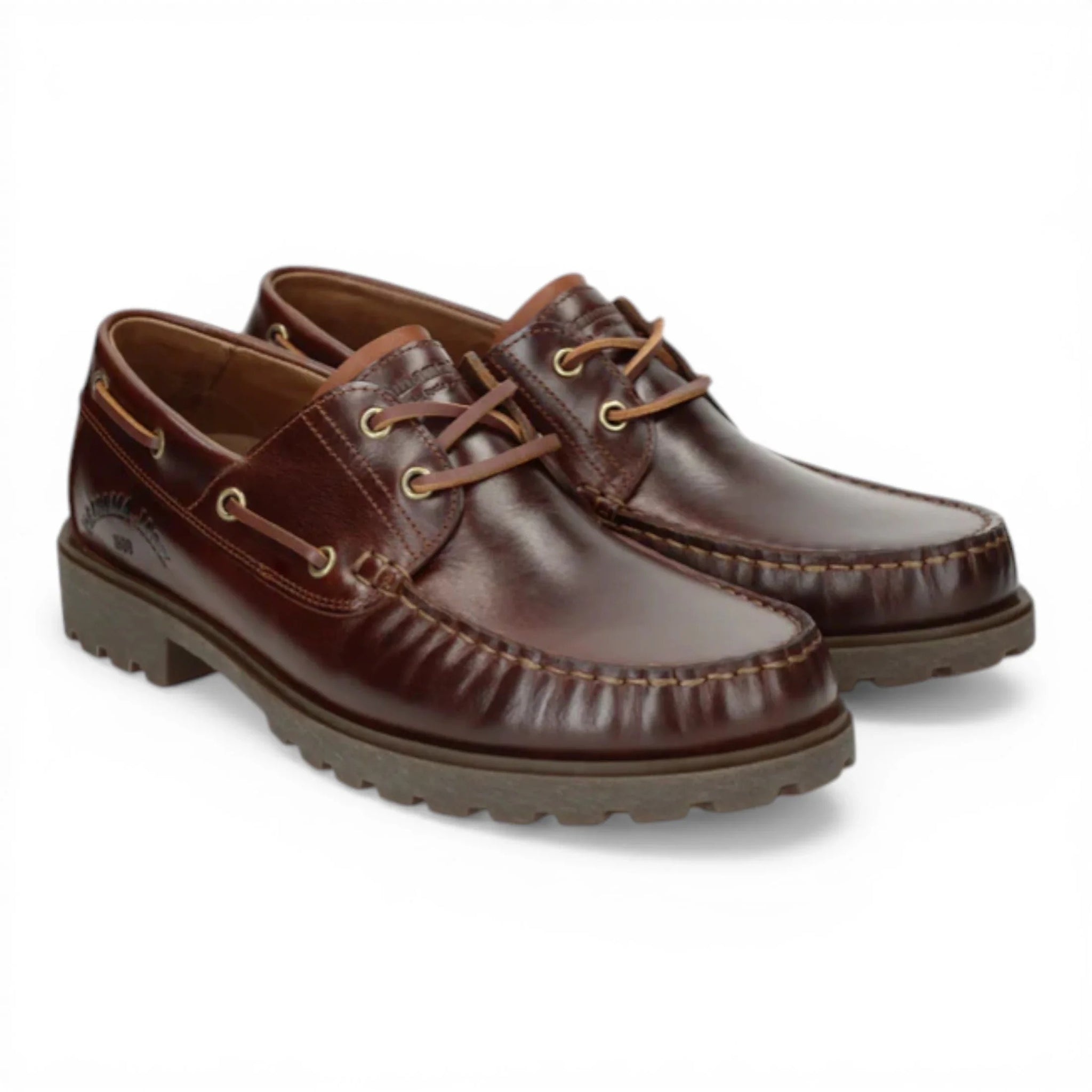 Boat C8 – Wasserdichte, braune Herren-Stiefeletten aus Leder, knöchelhoch