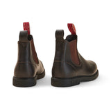 Booma 607 - Braune Chelsea-Boots aus Leder