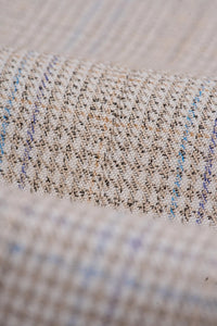 Caridi - Herren Tweed Beige Hochzeitsblazer