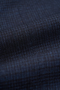 Caridi - Marineblaue Tweedhose für Herren