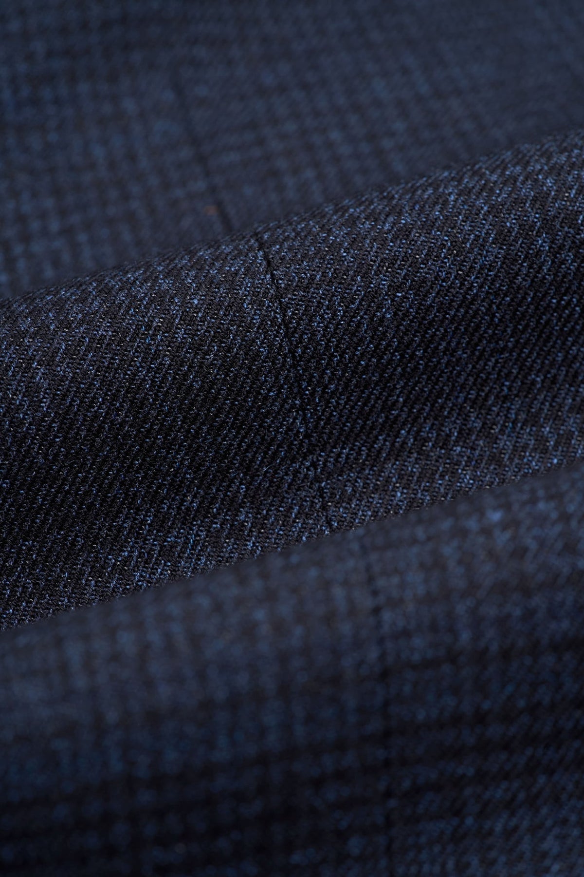 Caridi - Marineblaue Tweedhose für Herren