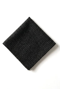Vergleichen Sie Farben Herren Tweed Fischgrät Krawatte Einstecktuch Check Classic Schwarz Farbe