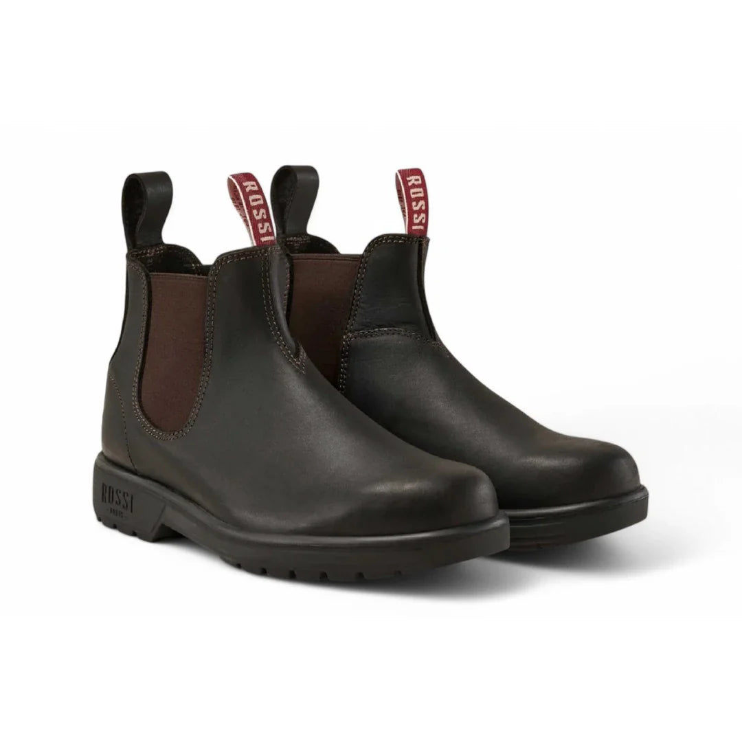 Endura 303 – Braune Chelsea-Boots aus Leder