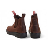 Endura 303 – Chelsea Boots aus rotbraunem Leder