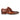 Everett - Herren-Derbyschuhe aus braunem, poliertem Leder mit Kappe