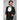 Ford Men's Black 3-Piece Classic Tuxedo Suit with Satin Lapels