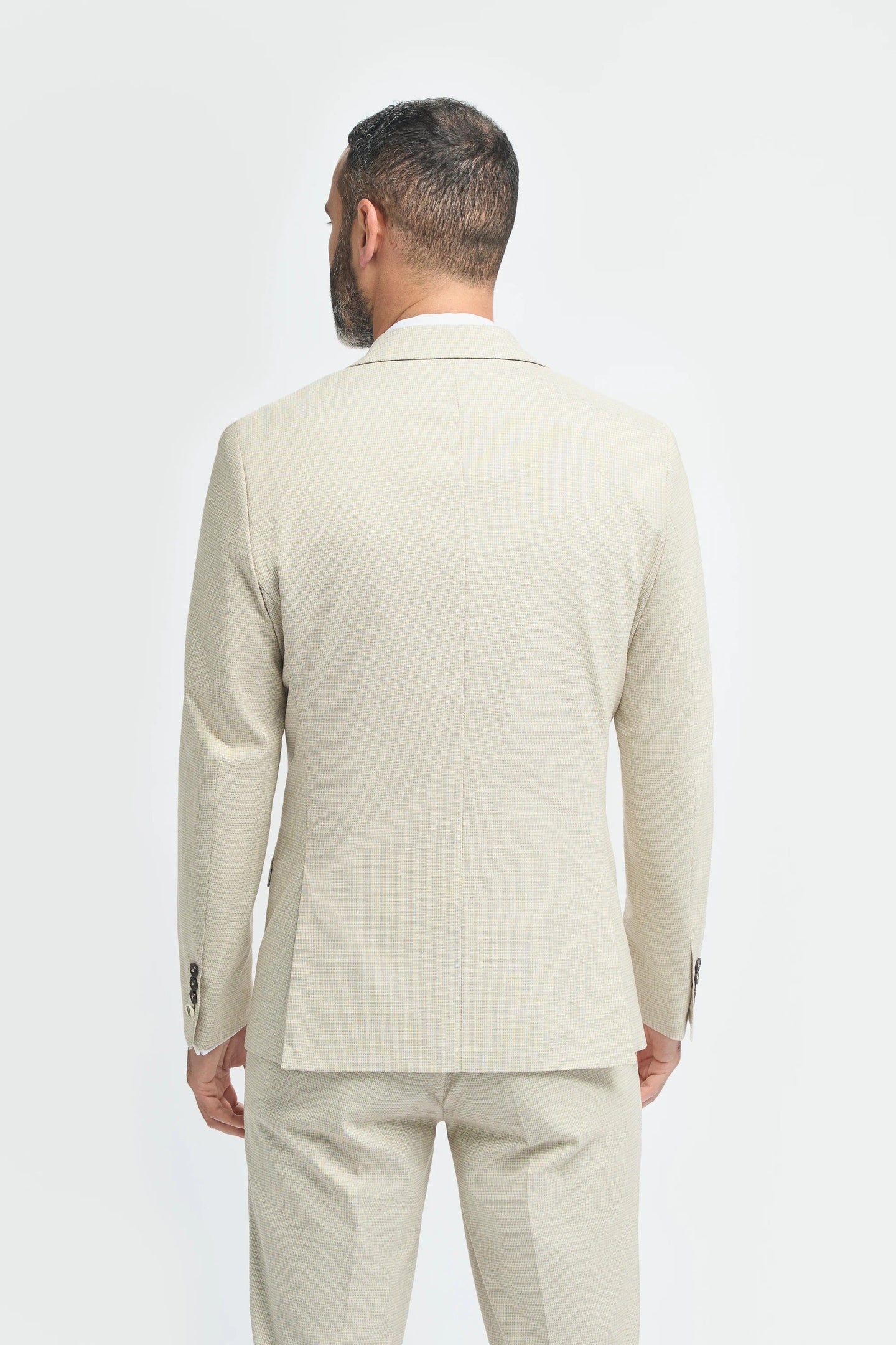 Hampton – Beigefarbener Herrenblazer