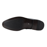 Men's Moccasin Black Loafers Shoes Leather Lined Slip On Smart Formal Shoe