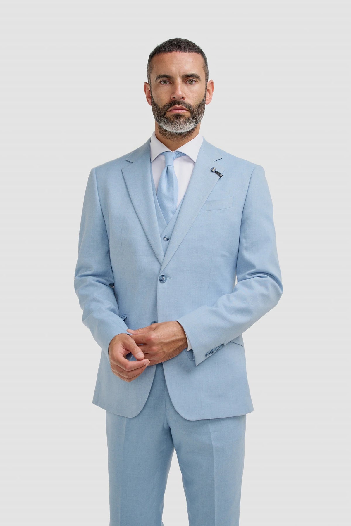 Malibu – Herrenblazer in Himmelblau
