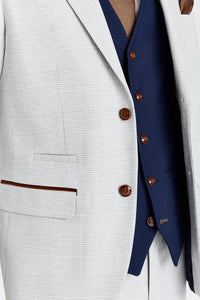 Mark Stone Anzug mit kontrastierender Mayfair-Weste in Marineblau