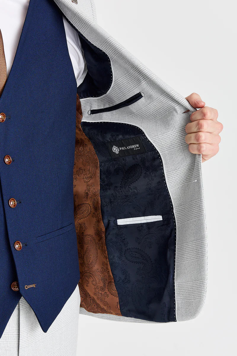 Mark Stone Anzug mit kontrastierender Mayfair-Weste in Marineblau