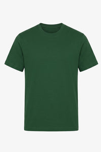 Klassisches grünes Baumwoll-T-Shirt für Herren