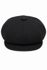 Herren 8 Panel Razor Sommer Schwarz Baker Boy Hut Baumwolle Blinders Newsboy Flat Cap Shelby