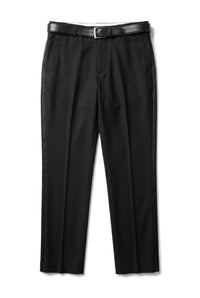 Herren Smokinghose Schwarz Hochzeit Abschlussball Streifen Satin Streifen