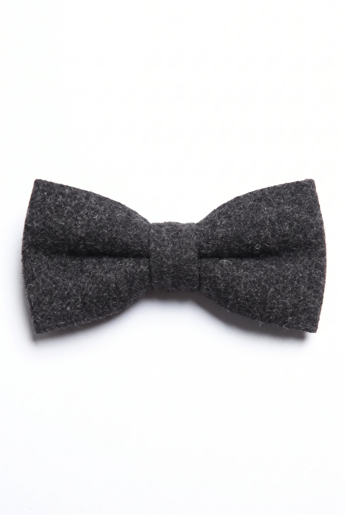 Schwarze Tweed-Fliege für Herren
