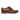 Braune Herren-Brogue-Oxford-Schuhe aus Leder mit Flügelkappe