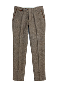 Ralph - Herren Tweed Braune Hose