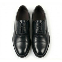 Klassische Oxford-Schnürschuhe für Herren mit Kappe