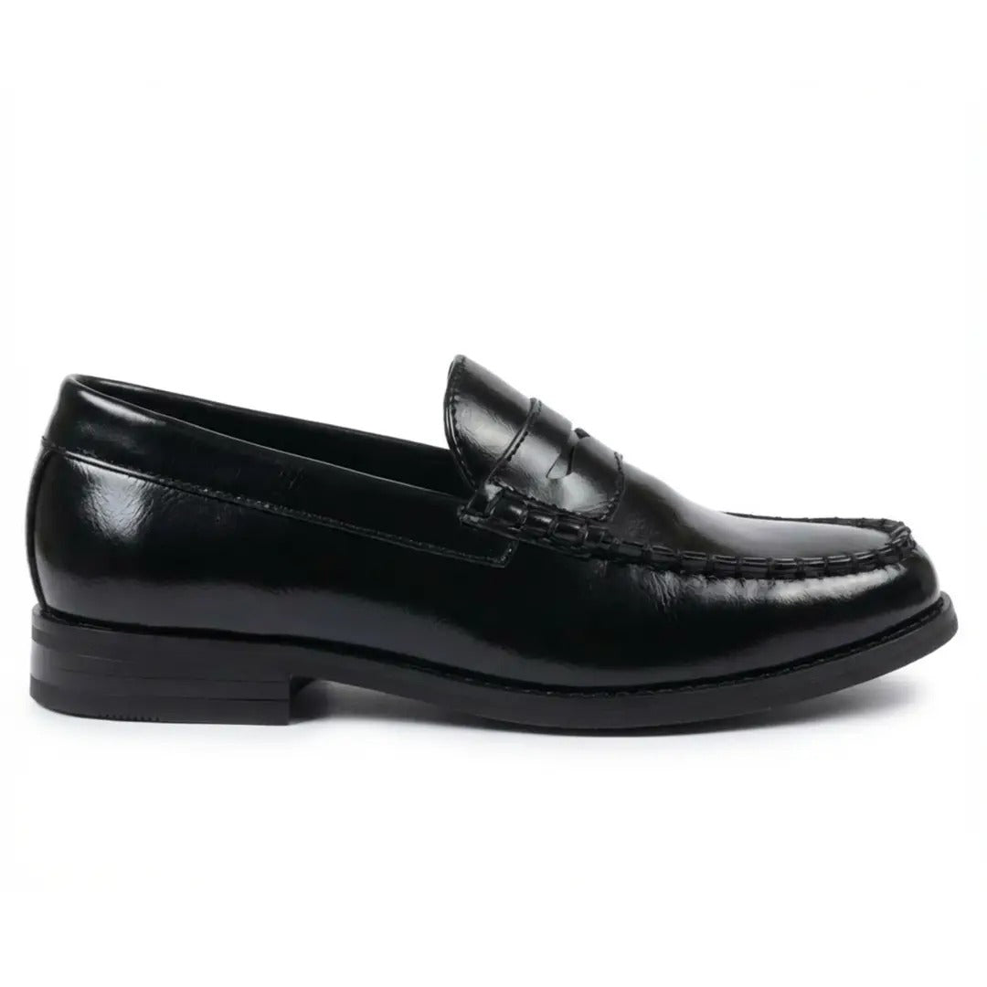 Klassische Penny-Loafer für Herren aus PU-Leder
