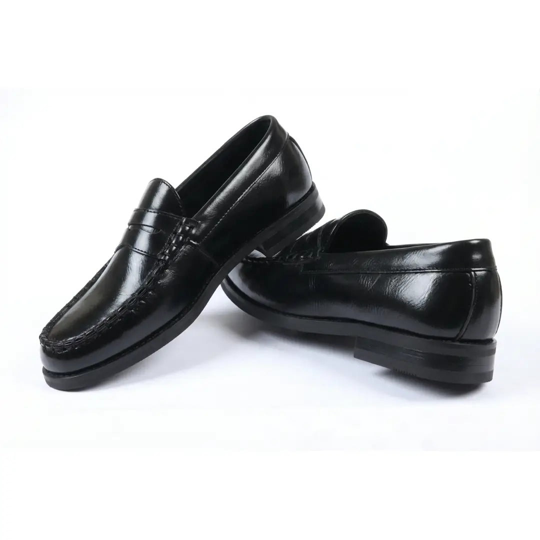 Klassische Penny-Loafer für Herren aus PU-Leder