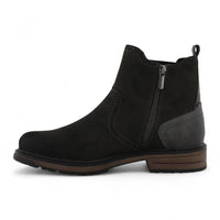 Dunkelgraue, wasserabweisende Chelsea-Stiefeletten für Herren