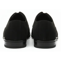 Herren-Oxford-Schnürschuhe aus Wildlederimitat