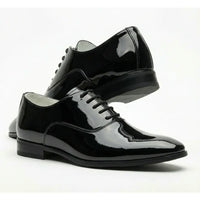 Herren-Oxfordschuhe aus Lackleder