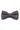 Graue Herrenfliege aus Tweed-Wollmischung