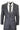 Mens Grey Wool Formal Suit