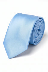 Herren-Krawatten-Set in Hellblau